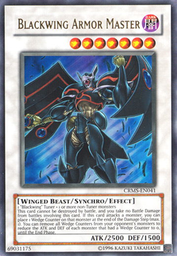 Blackwing Armor Master (CRMS-EN041) Ultra Rare - Near Mint Unlimited
