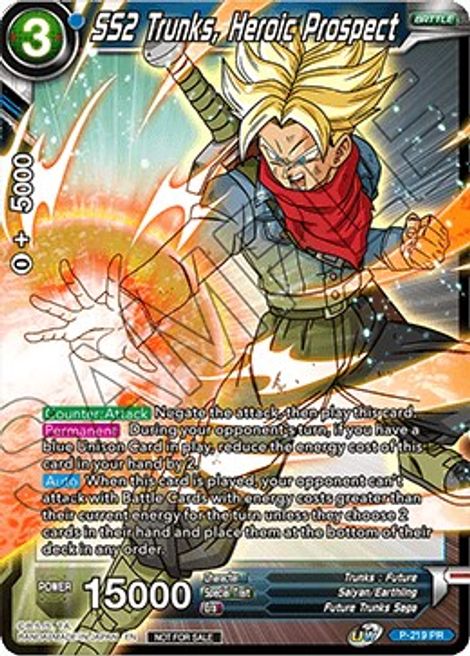 SS2 Trunks, Heroic Prospect (P-219 PR)