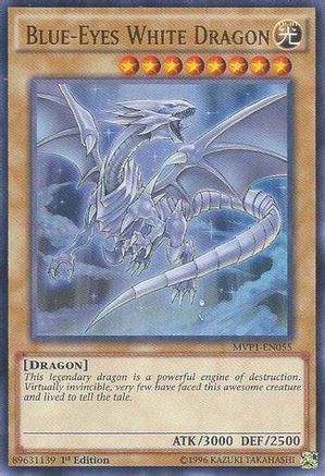 Blue-Eyes White Dragon (MVP1-EN055)