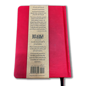 RPG Gamemaster's Journal