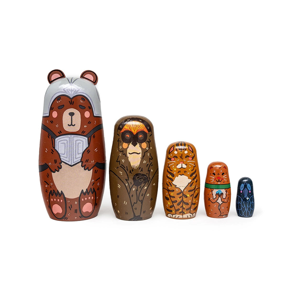 Critter Nesting Dolls - OOP