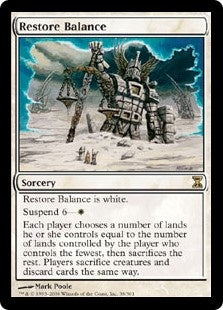 Restore Balance (TSP-R)