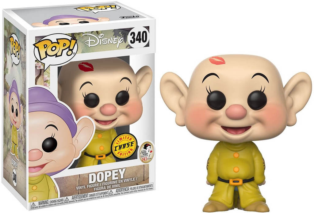 POP Figure (6 Inch): Disney #0340 - Dopey (Chase)