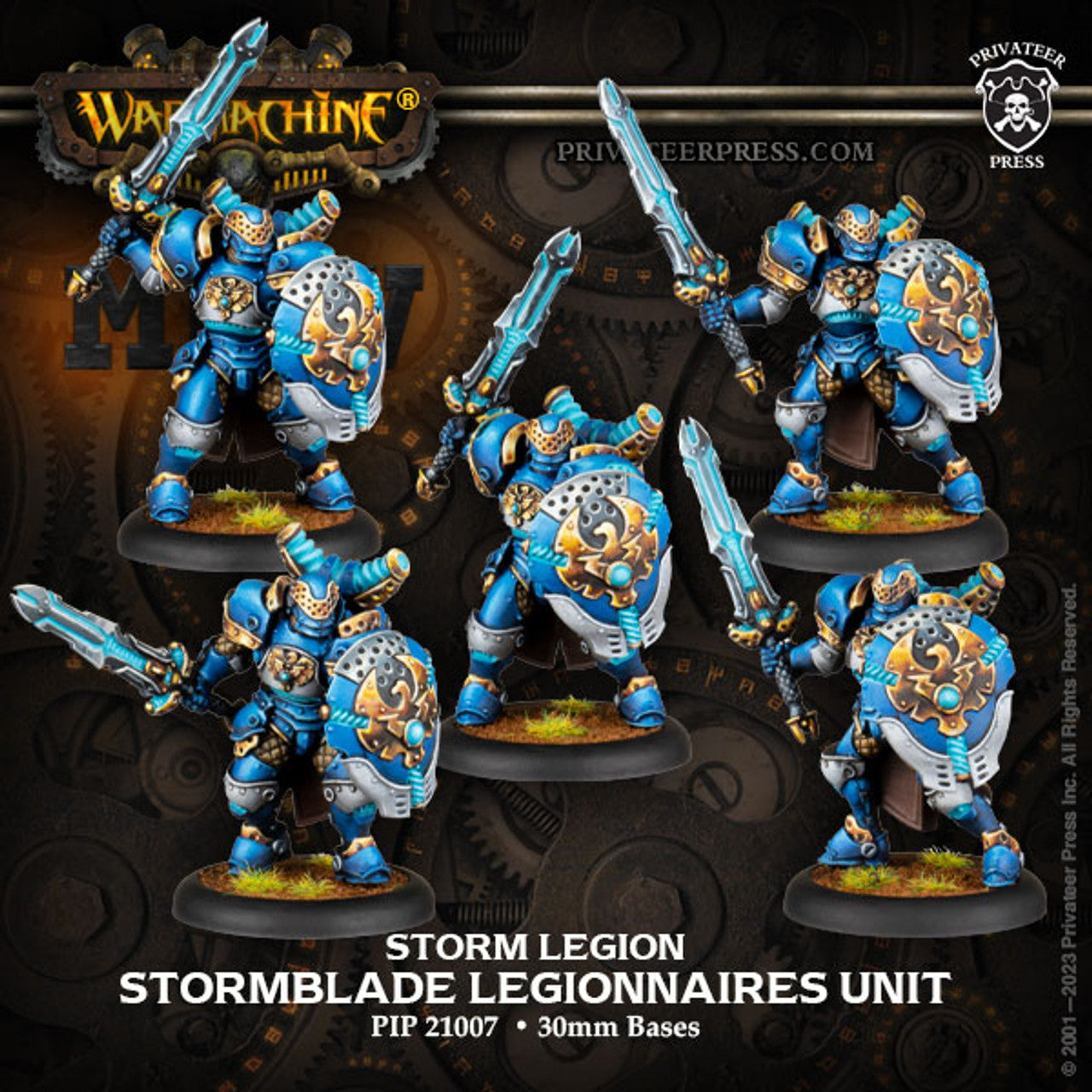 Warmachine MKIV (PIP 21007): Cygnar Storm Legion - Stormblade Legionnaires