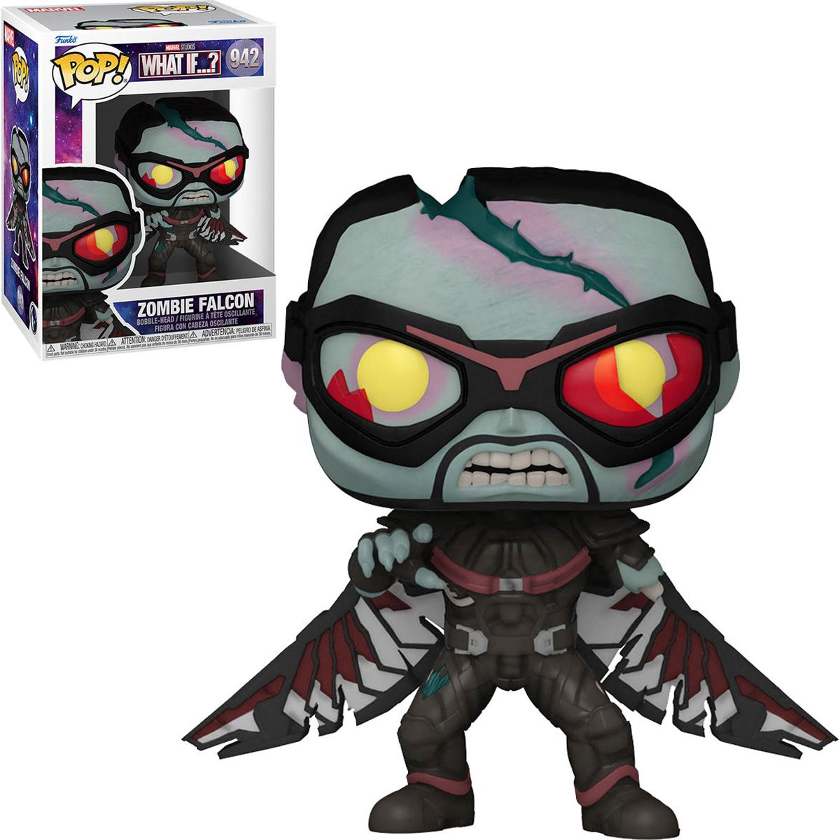 POP Figure: Marvel What If #0942 - Zombie Falcon