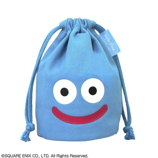 Dragon Quest: Smile Slime Mini Drawstring Purse Blue