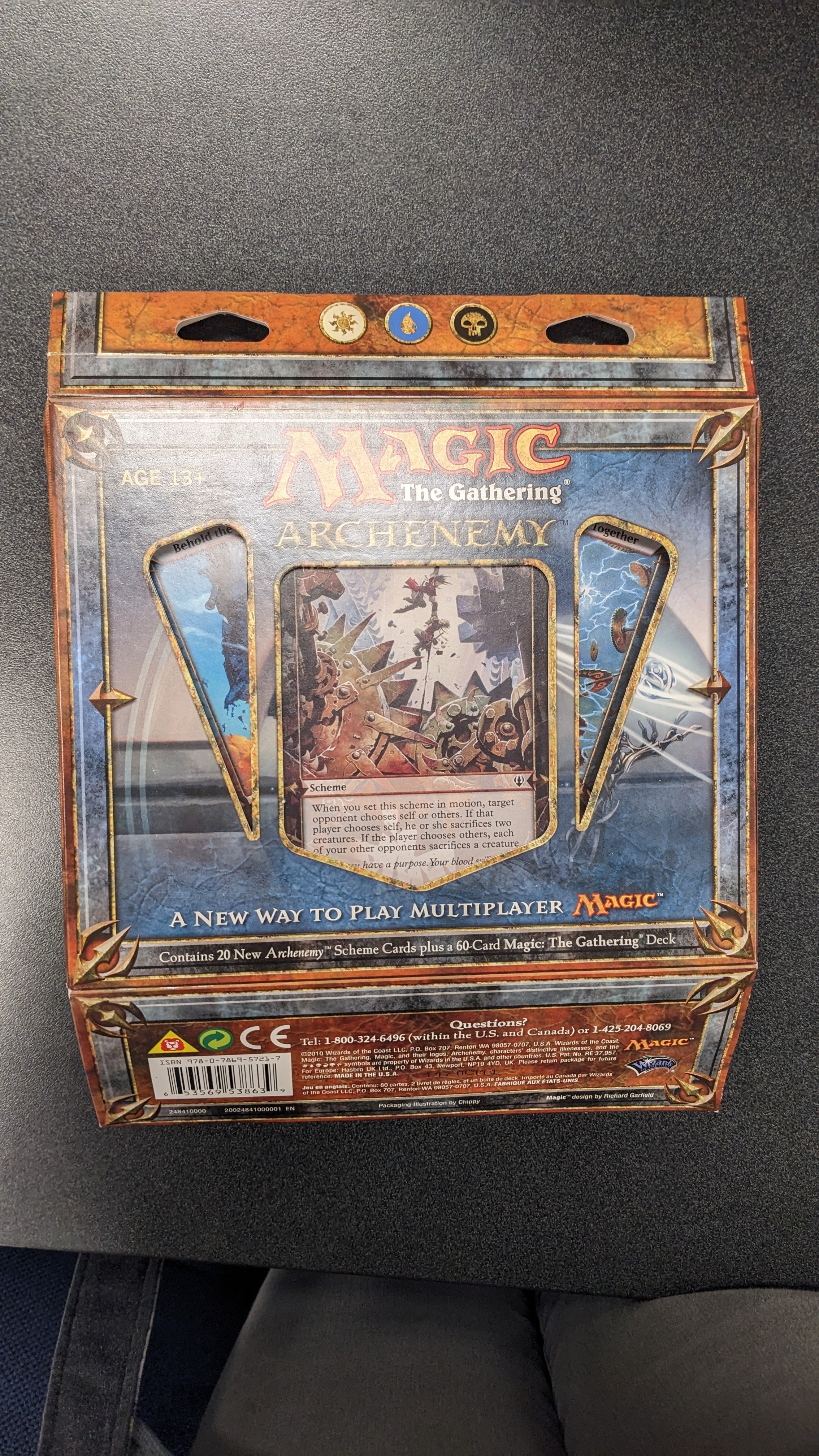 MTG Archenemy 4 Complete Decks and Schemes (Opened)