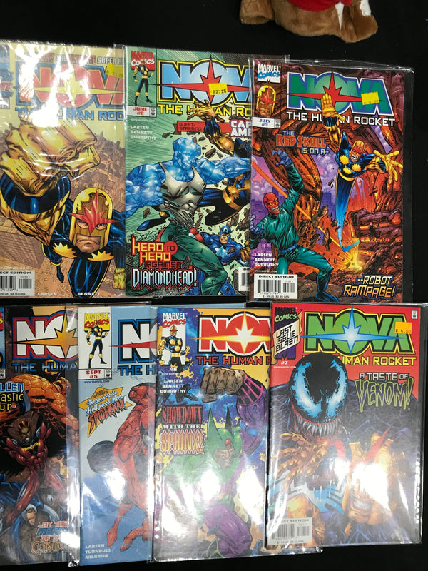 Nova #1-7 Comic Bundle (Complete Series)
