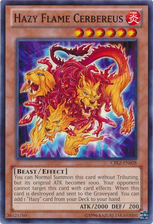Hazy Flame Cerbereus (CBLZ-EN028) Common - Near Mint Unlimited