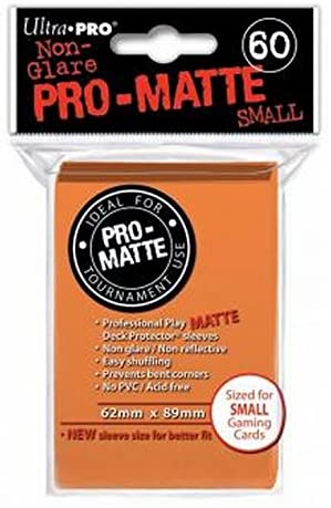 Ultra-PRO: Mini Sleeves - Pro-Matte: Orange (60)