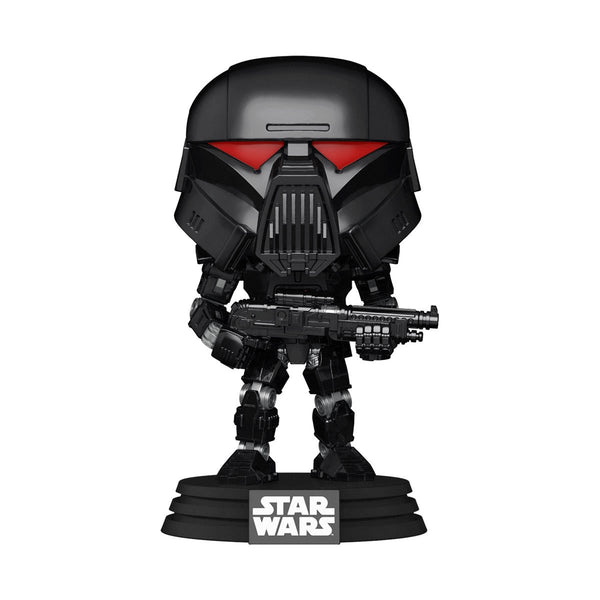 POP Figure: Star Wars The Mandalorian #0466 - Dark Trooper (Battle)