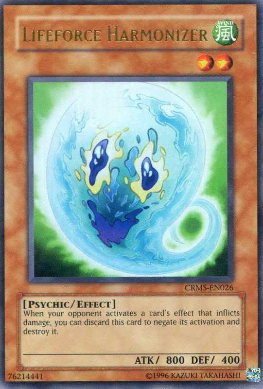 Lifeforce Harmonizer (CRMS-EN026) Ultra Rare - Near Mint Unlimited