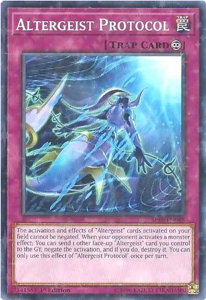 Altergeist Protocol (SP18-EN048) Starfoil Rare 1st Edition