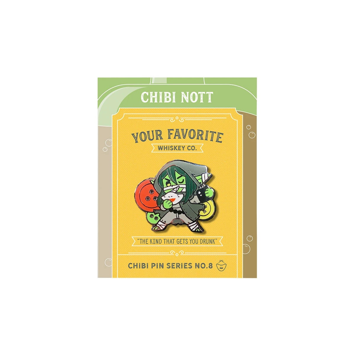 Critical Role: Chibi Pin No. 08 - Nott (OOP)