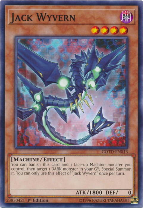 Jack Wyvern (COTD-EN013) Near Mint 1st Edition - Common