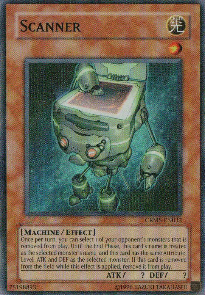 Scanner (CRMS-EN032) Super Rare - Near Mint Unlimited