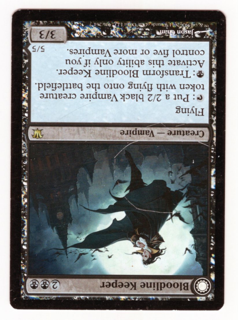 Bloodline Keeper/Lord of Lineage (ISD-R-FOIL) Heavy Play