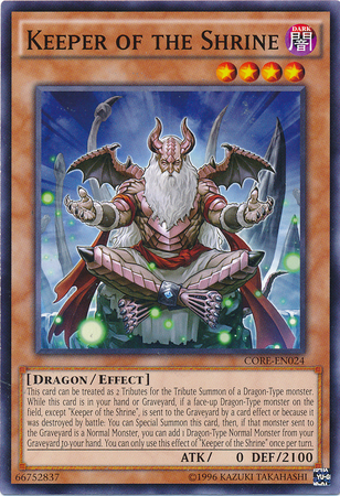 Keeper of the Shrine (CORE-EN024) Common - Near Mint Unlimited