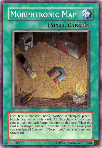 Morphtronic Map (CRMS-EN050) Common - Near Mint 1st Edition