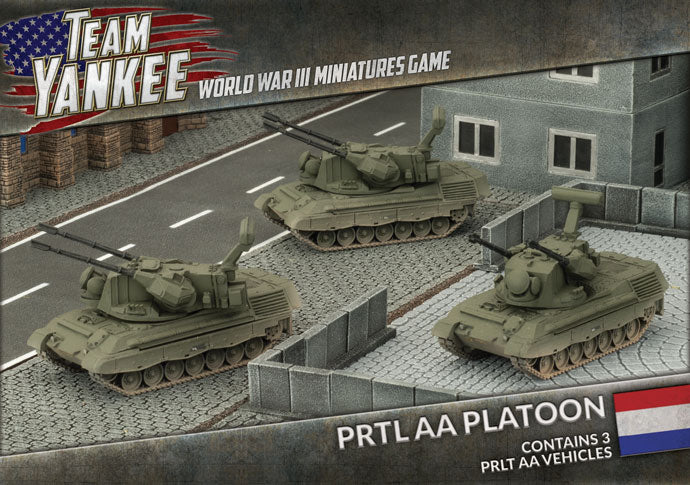 Flames of War: Team Yankee WW3: Dutch (TDBX04) - PRTL AA Platoon