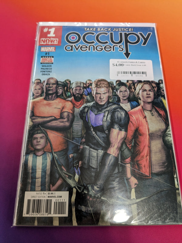 Occupy Avengers #1-4 Bundle