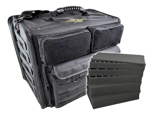 Battle Foam: PACK 432 2.0 Molle Horizontal - Standard Loadout (Black)