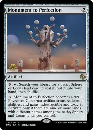 Monument to Perfection (ONE-R-PRE)