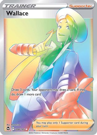 Wallace (Secret) - 208/195 (SWSH12) Secret Rare - Near Mint Holofoil