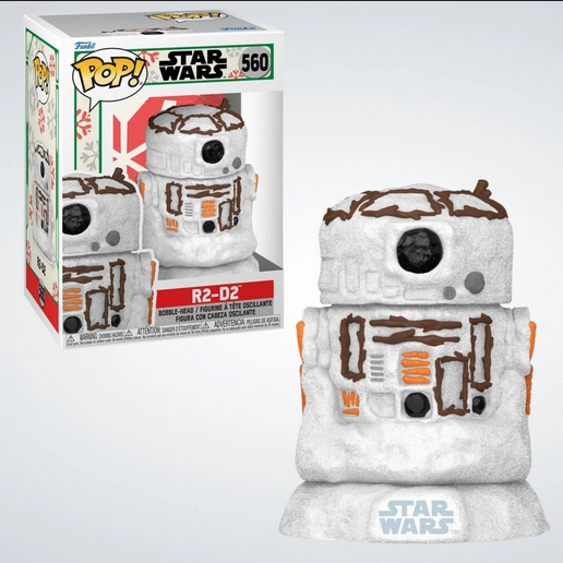 POP Figure: Star Wars Holiday #0560 - R2-D2 (Snowman)