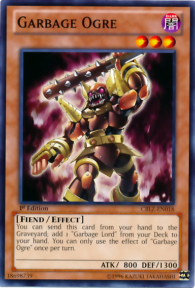 Garbage Ogre (CBLZ-EN018) Common - Near Mint 1st Edition