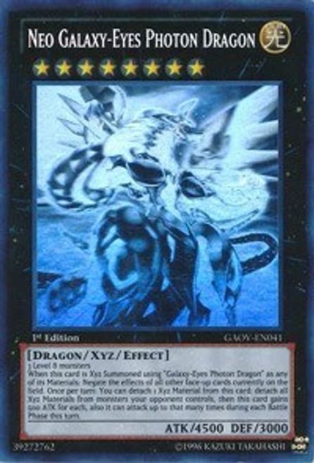 Neo Galaxy-Eyes Photon Dragon (GAOV-EN041) Ghost Rare