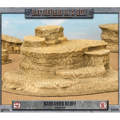 Battlefield in a Box (BB607) - Badlands Bluff: Sandstone