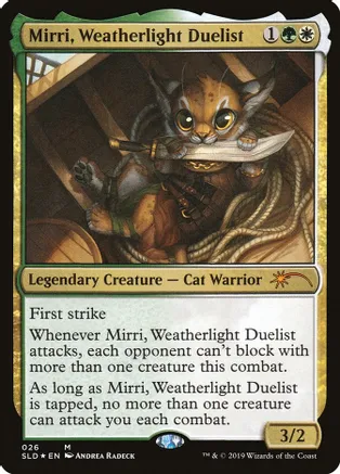 Mirri, Weatherlight Duelist (SLD-M)