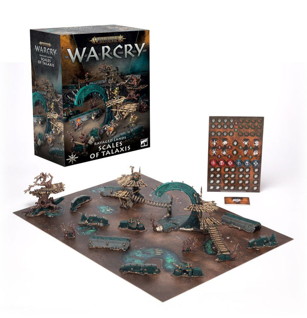Age of Sigmar Warcry: Ravaged Lands - Scales of Talaxis (Terrain)