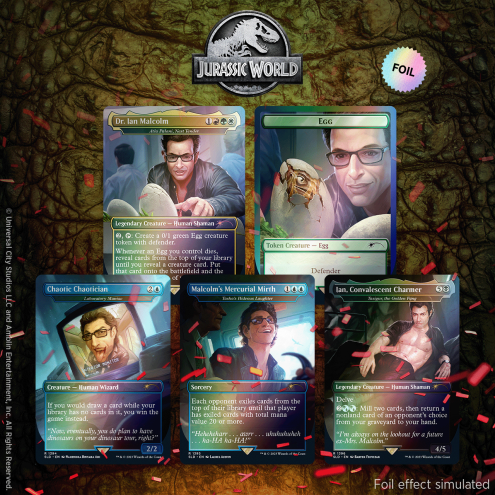 MTG: Secret Lair x Jurassic World: Dr. Ian Malcolm Foil Edition