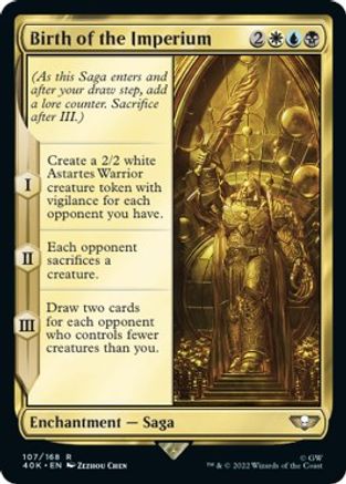 Birth of the Imperium (40K-R)