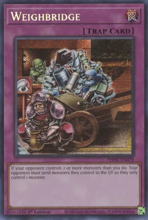 Weighbridge (PHHY-EN078) Secret Rare - Near Mint 1st Edition