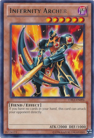 Infernity Archer (CBLZ-EN094) Rare - Near Mint Unlimited