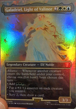 指輪物語Galadriel, Light of Valinor サージfoil Galadriel, Light of 指輪物語Galadriel, Light of Valinor サージfoil Galadriel, Light of