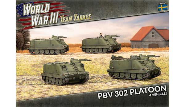 Flames of War: Team Yankee WW3: Swedish (TSWBX03) - PBV 302 Platoon (x4)