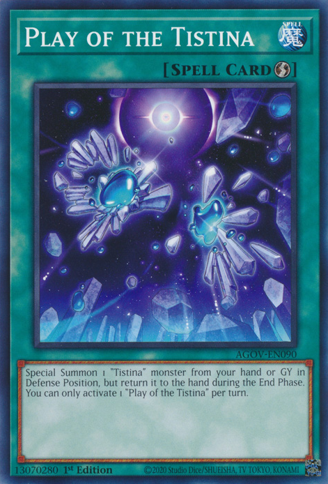 Play of the Tistina (AGOV-EN090) Common - Near Mint 1st Edition