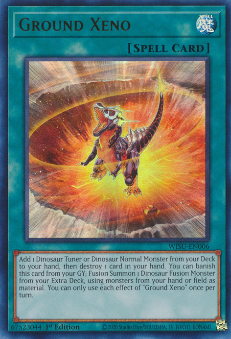 Ground Xeno (WISU-EN006) Ultra Rare - Near Mint 1st Edition