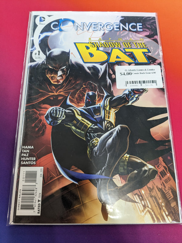 Convergence: Batman Shadow of the Bat Cover A #1-2 Bundle (Complete)