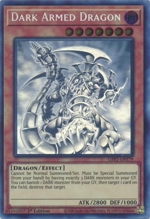 Dark Armed Dragon (GFP2-EN179) 1st Edition Ghost Rare