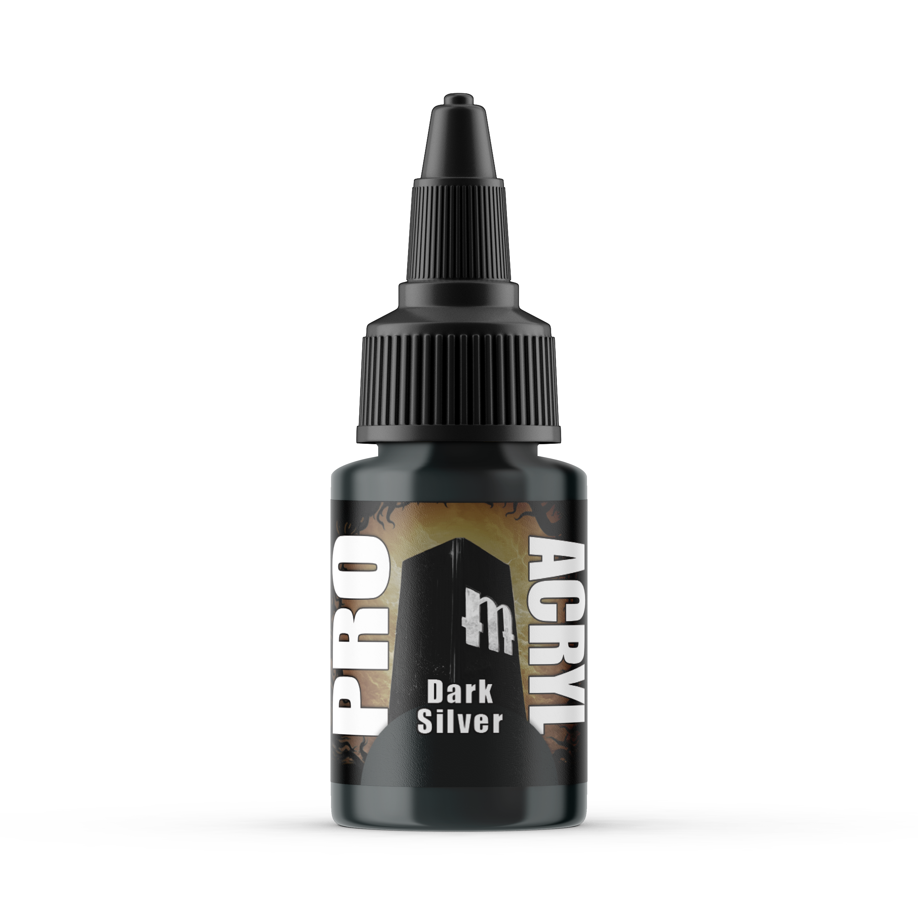 Monument Hobbies: PRO Acryl - 030 Dark Silver (22mL)