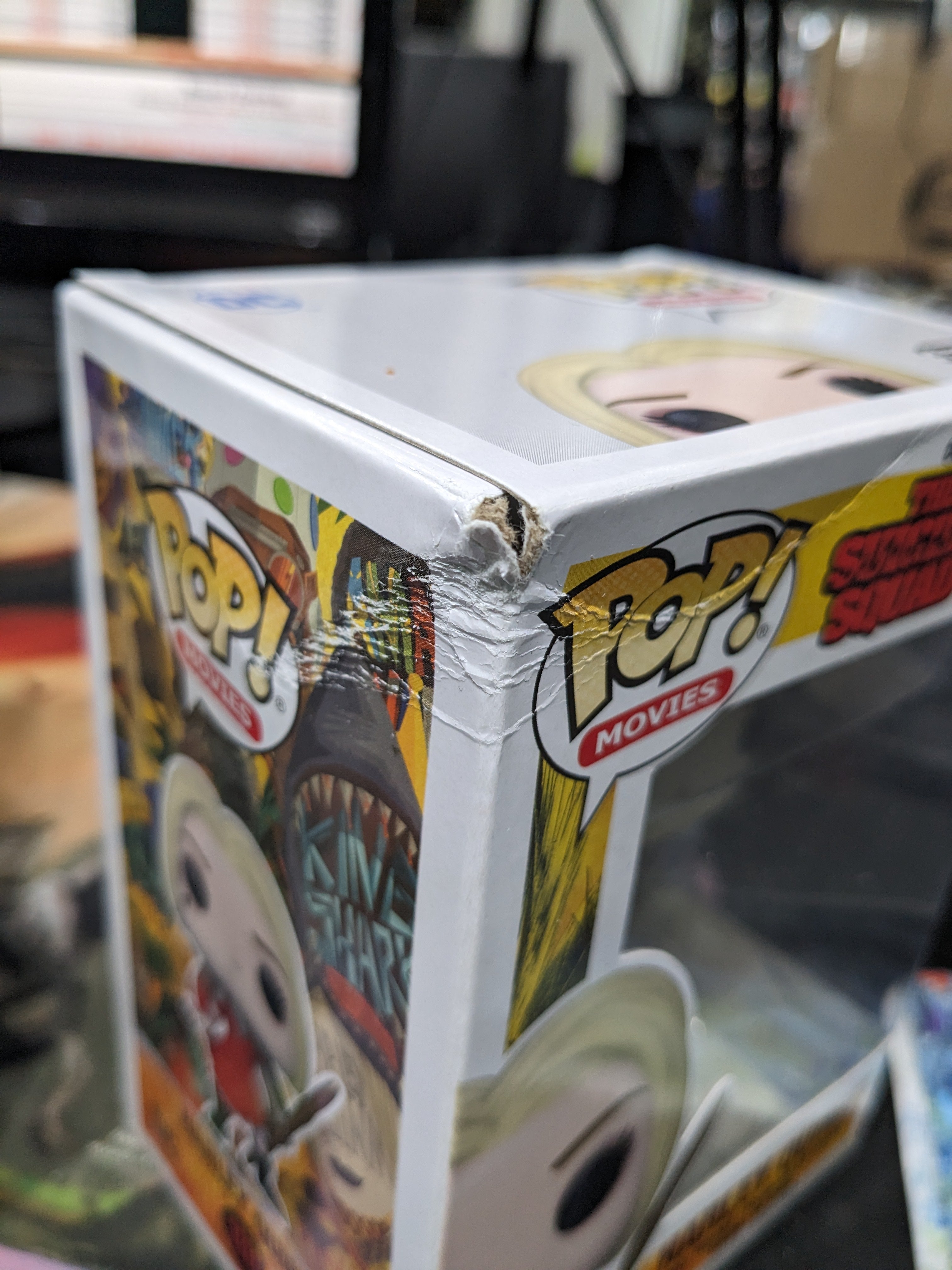 POP Figure: DC The Suicide Squad #1111 - Harley Quinn (BOX DAMAGE)