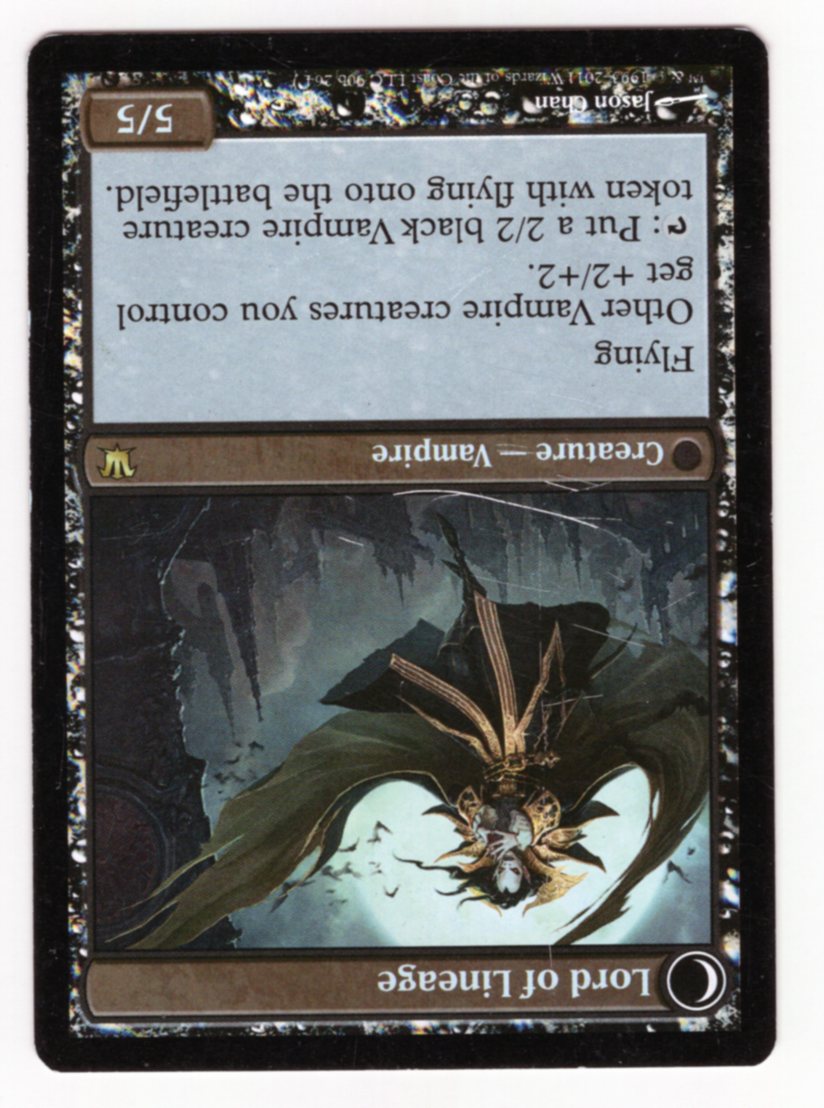 Bloodline Keeper/Lord of Lineage (ISD-R-FOIL) Heavy Play