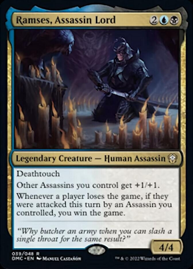 Ramses, Assassin Lord (DMC-R)