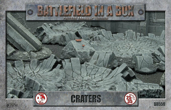 Battlefield in a Box (BB559) - Gothic - Craters (25-35mm)
