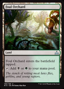 Foul Orchard (RIX-U)